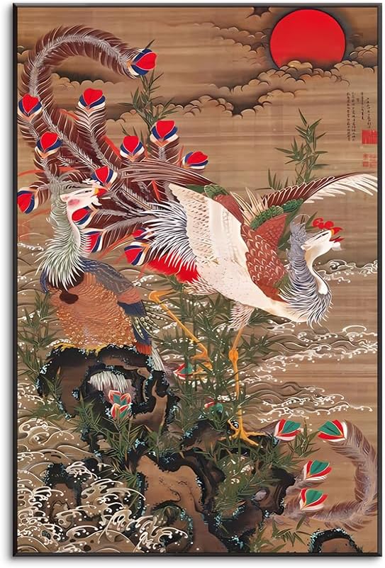 越前白山神社図】敦史 994 福井県 平泉寺白山神社 共箱二重箱 掛け軸